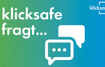Logo des Podcasts "klicksafe fragt..."