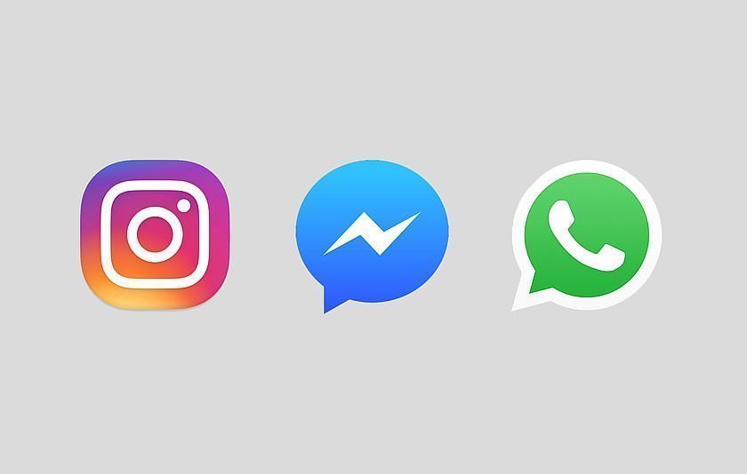 Logos Facebook Whatsapp Instagram