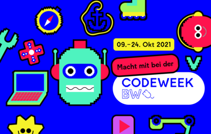 Code Week 2021 vom 9. bis 24.10.2021