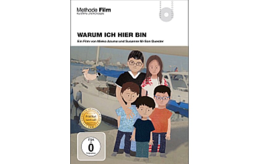 an sieht das Cover der Mediensammlung "Warum bin ich hier"
