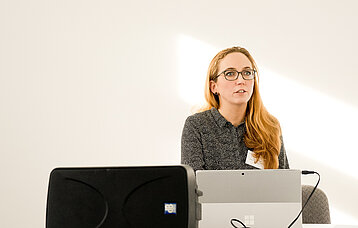 Saskia Nakari beim Safer Internet Day 2019