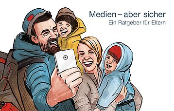 Titelbild der Broschüre Medien aber sicher
