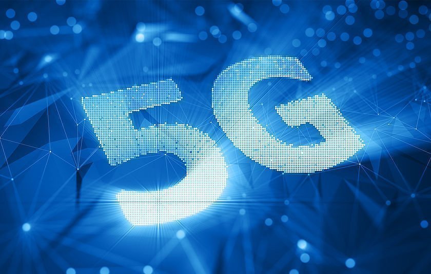 Zeichen des 5G Mobilfunkstandard Zeichen des 5G Mobilfunkstandard