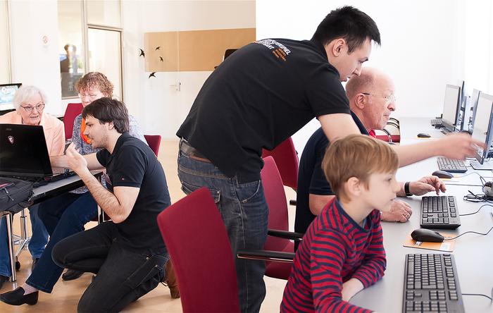 Teilnehmende an der ComputerSpielSchule Stuttgart