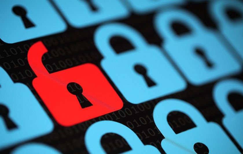 Rotes Vorhängeschloss Rotes Vorhängeschloss