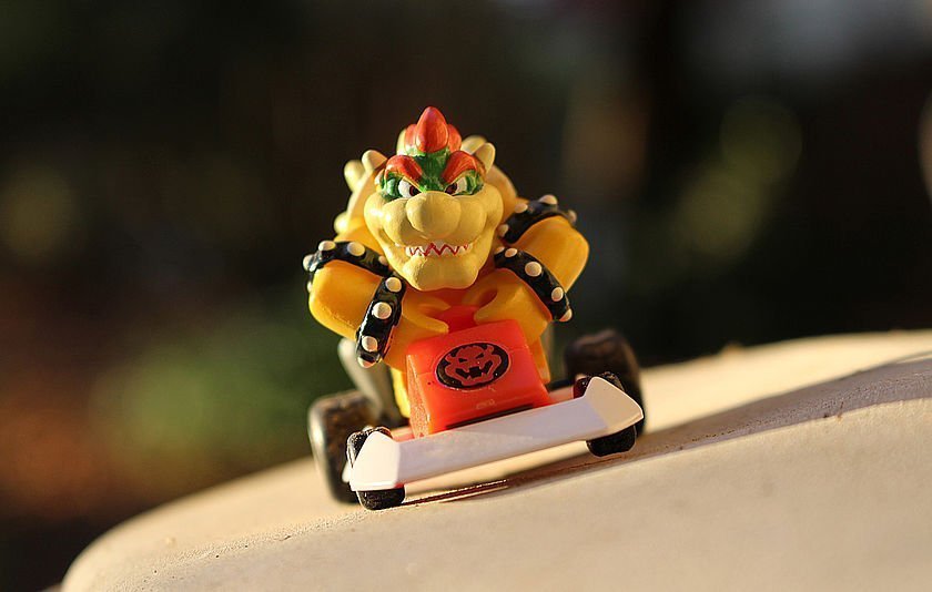 Figur des Mario Kart