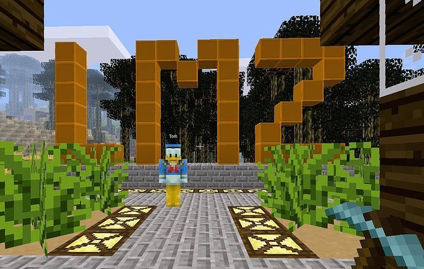 Screenshot aus Minetest