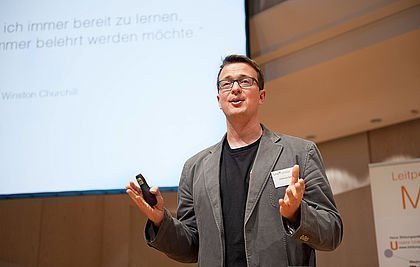 Johannes Zylka beim Bildungskongress 2016