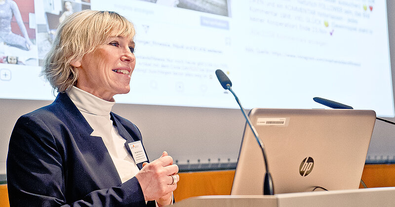 Prof. Katrin Döveling beim Safer Internet Day 2019