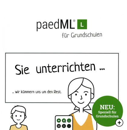 Titelseite der Broschüre paedML für Grundschulen