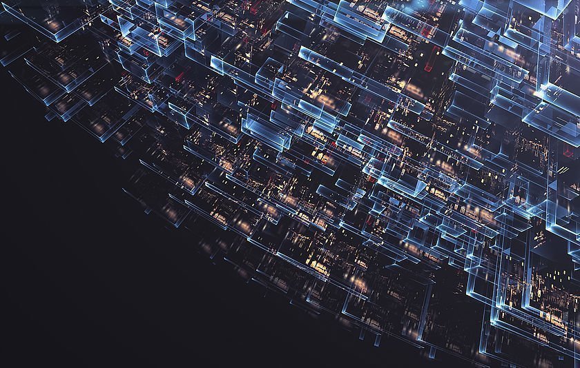 Lichteffekte simulieren Datenschutz