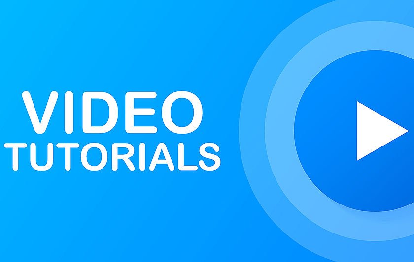 Startbutton von Video-Tutorials