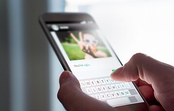 Cybermobbing und Hasskommentare via Smartphone