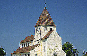 Reichenau Oberzell: Kirche St. Georg im Jahr 1992