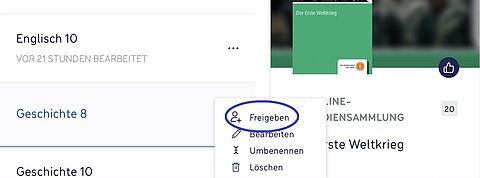 Screenshot eines Beitrages von SESAM in Moodle Screenshot eines Beitrages von SESAM in Moodle
