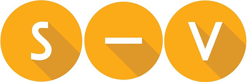 Grafik der Buchstaben S bis V Grafik der Buchstaben S bis V