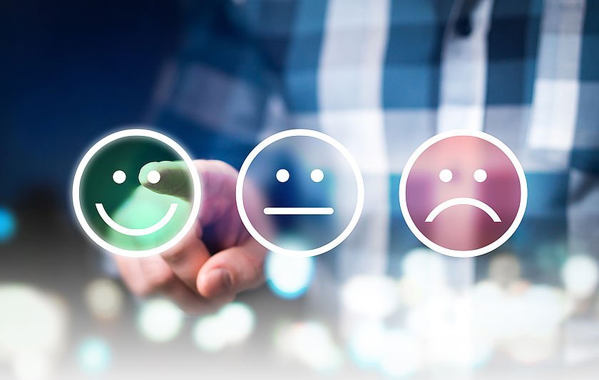 Unterschiedliche Bewertungs-Smileys Unterschiedliche Bewertungs-Smileys