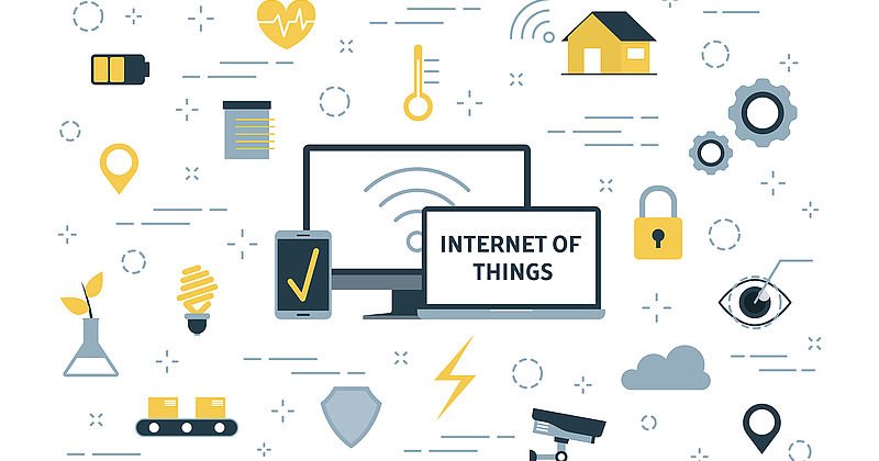 Internet of things Koncept Icons