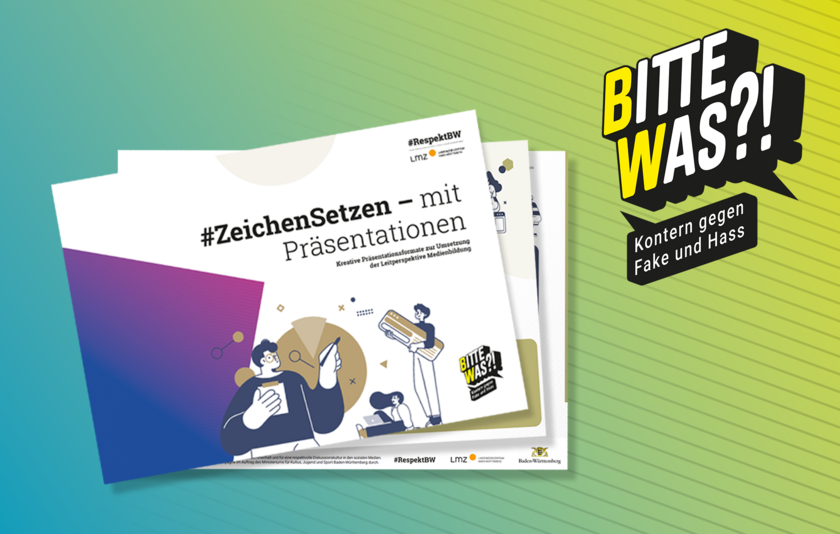 Vorschaubild des Unterrichtsmaterials zum Thema Präsentieren