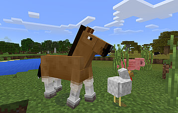 Screenshot aus Minecraft