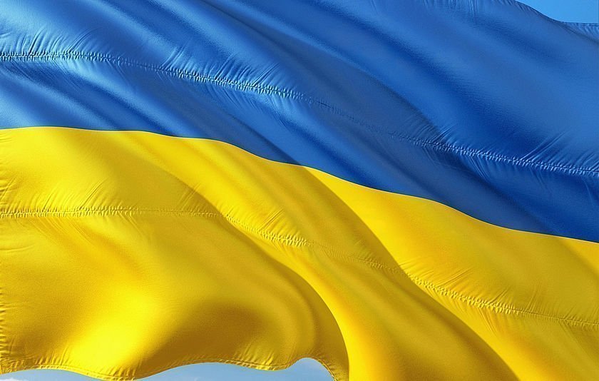 Flagge der Ukraine