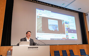 Dr. Michael Blume beim Safer Internet Day 2020