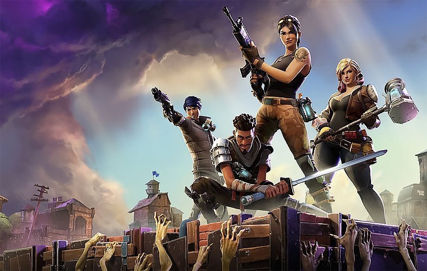 Screenshot aus dem Spiel Fortnite Screenshot aus dem Spiel Fortnite