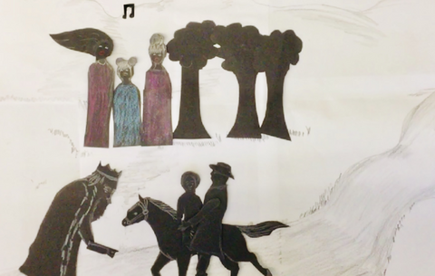 Schülerarbeit Erlkönig zum Werkstattbericht Der Knabe im Moor