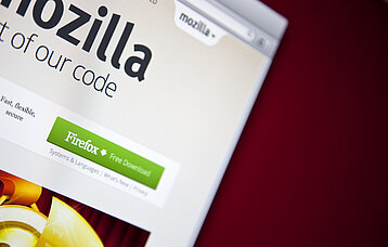 Screenshot-Ausschnitt Mozilla-Oberfläche