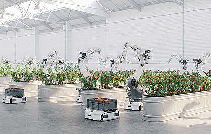 Automatisierte Landwirtschaft mit Robotern