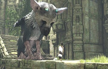 Screenshot aus dem Spiel The Last Guardian